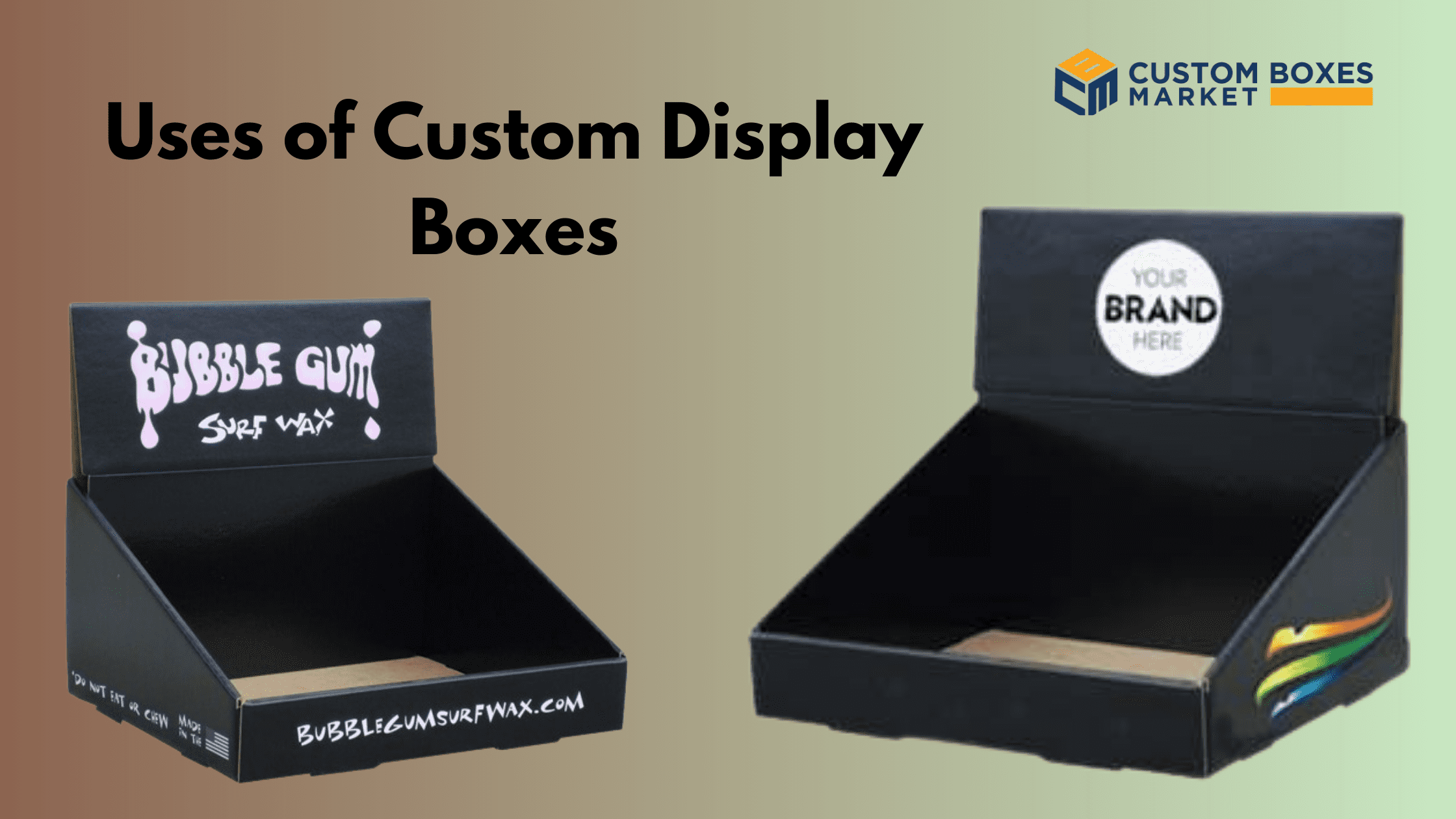 Enhance Your Shopping with Differential Unique Custom Display Box