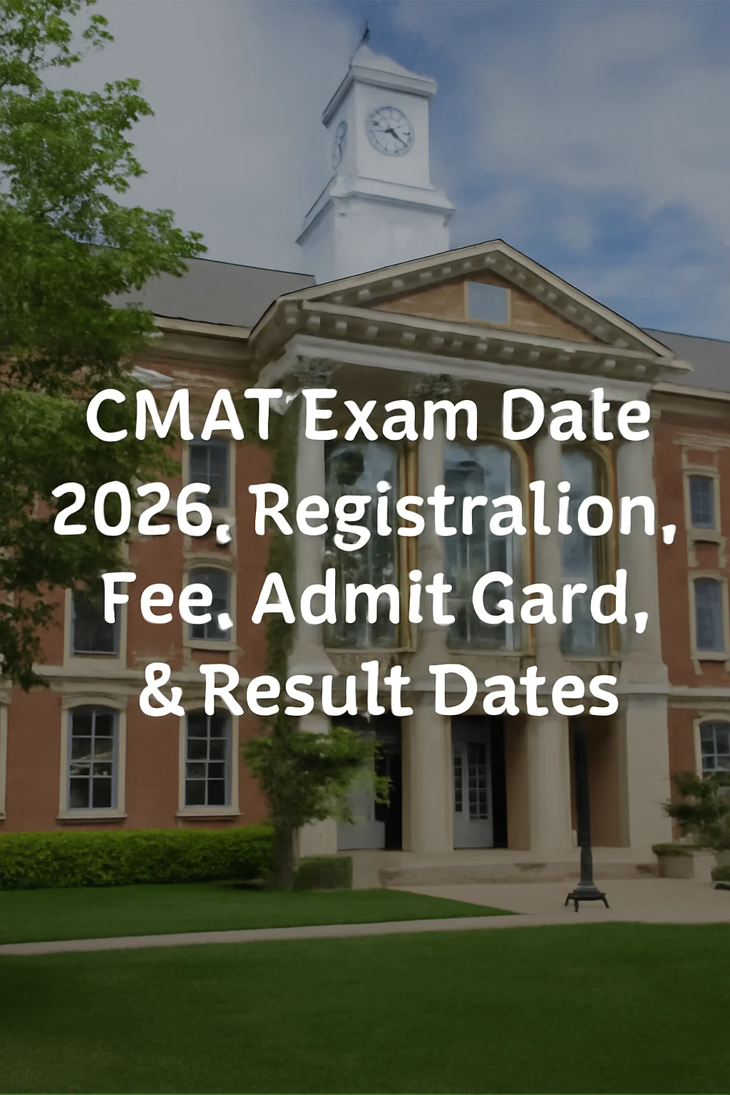 CMAT Exam Date 2026